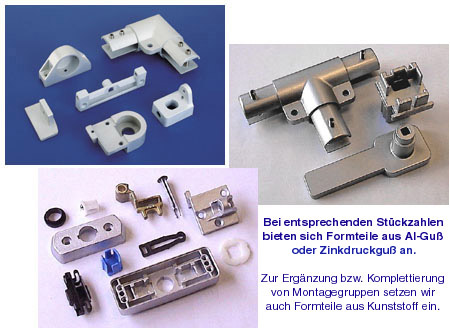 Gu�- und Formteile
